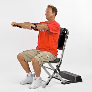 The VQ ActionCare Resistance Chair will help to correct bad posture as well as build strength