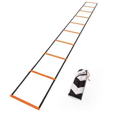 The GOLME pro speed + agility ladder comes in at number 3 on the list - it's simple but sweet